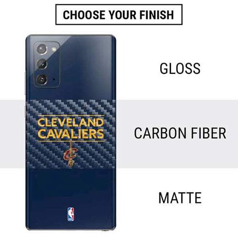 NBA Cleveland Cavaliers Standard - Blue Galaxy Note20 5G Skin